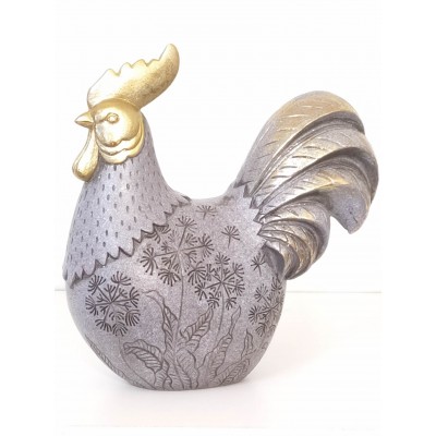 Coq gris design moderne 